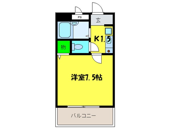 サンライズ泉の物件間取画像